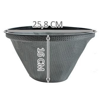 Materiāla filtrs pelnu putekļsūcējam