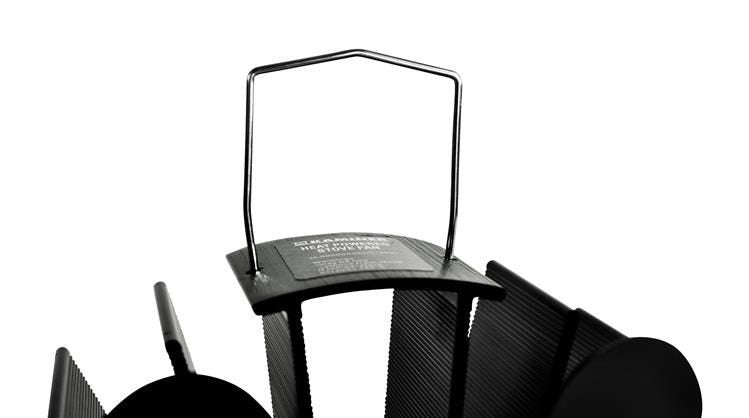 5 lāpstiņu kamīna ventilators