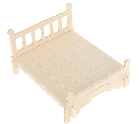 Koka leļļu mēbeļu komplekts, 34 detaļas