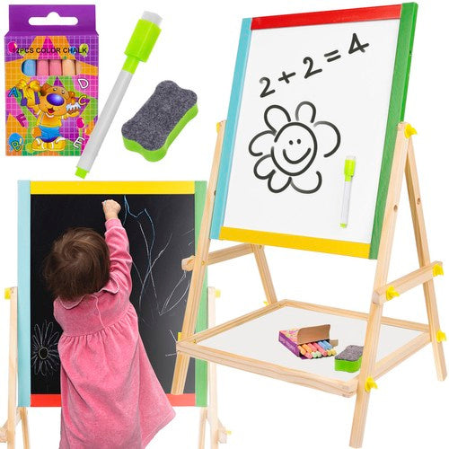 Kruzzel divpusēja koka tāfele