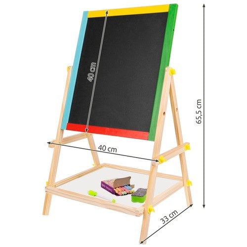 Kruzzel divpusēja koka tāfele