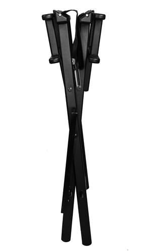 Alumīnija grima krēsls ar galvas balstu