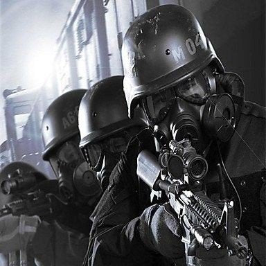 Kara maska TOXIC PROTECTOR