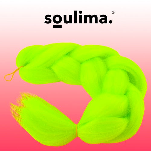 Sintētiskās matu bizes - neona krāsas