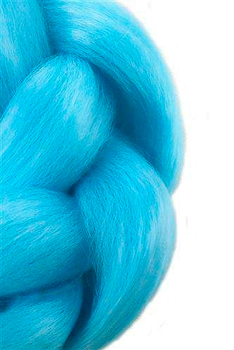 Sintētiskās matu bizes - zilas