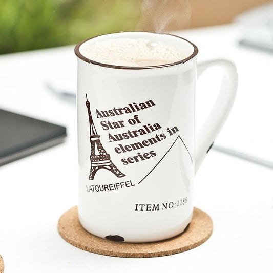 Retro porcelāna krūze - Austrālijas zvaigzne