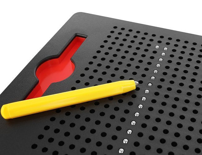 Tāfele + magnētiskās bumbiņas + irbulis ar magnētu