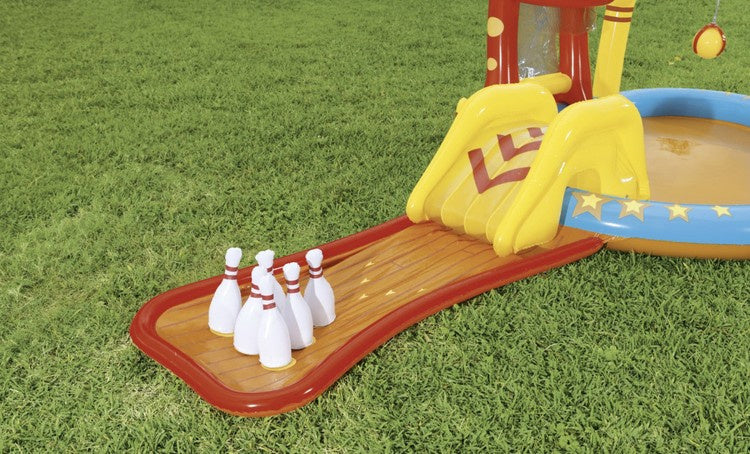 Piepūšamais rotaļu laukums 435x213x117cm Bestway