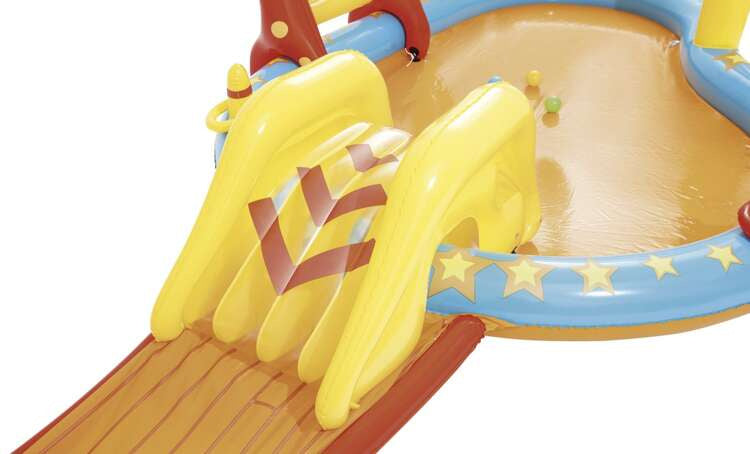 Piepūšamais rotaļu laukums 435x213x117cm Bestway