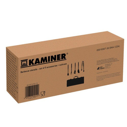 Grila piederumi - 5 piederumu komplekts + soma