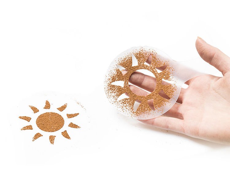 Kafijas, deserta un kūku trafareti 16 gab