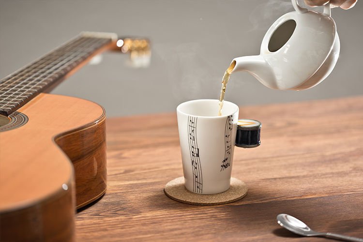 Mūzikas krūze - DRUM - zila