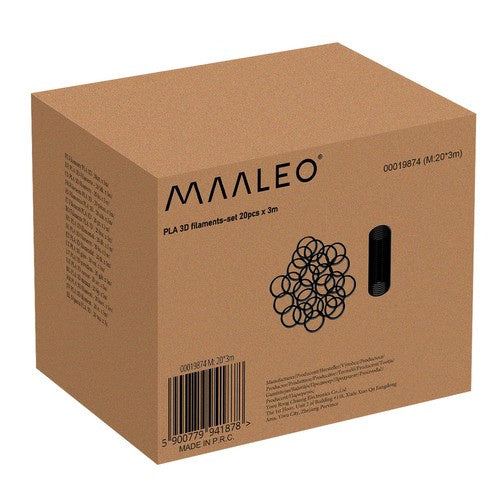 PLA 3D kvēldiegs - 20 gab. x 3 m Kruzzel