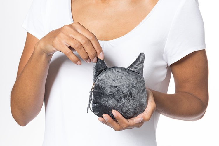 3D Cat monētu somas modelis 3