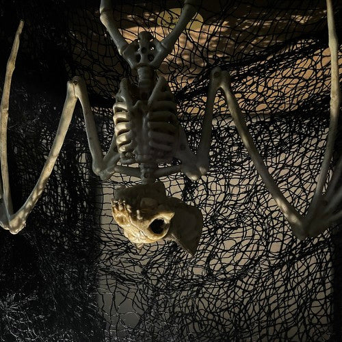 Sikspārņa skelets - Dekorācija 30cm Malatec