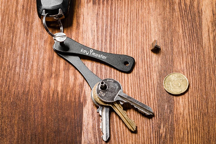 Atslēgu organizators key master - melns