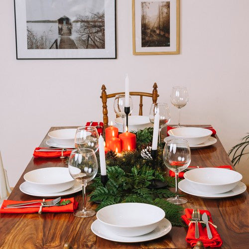 Ziemassvētku vainags durvīm, dekoratīvs ornaments, 60 cm, blīvs, XXL izmērs