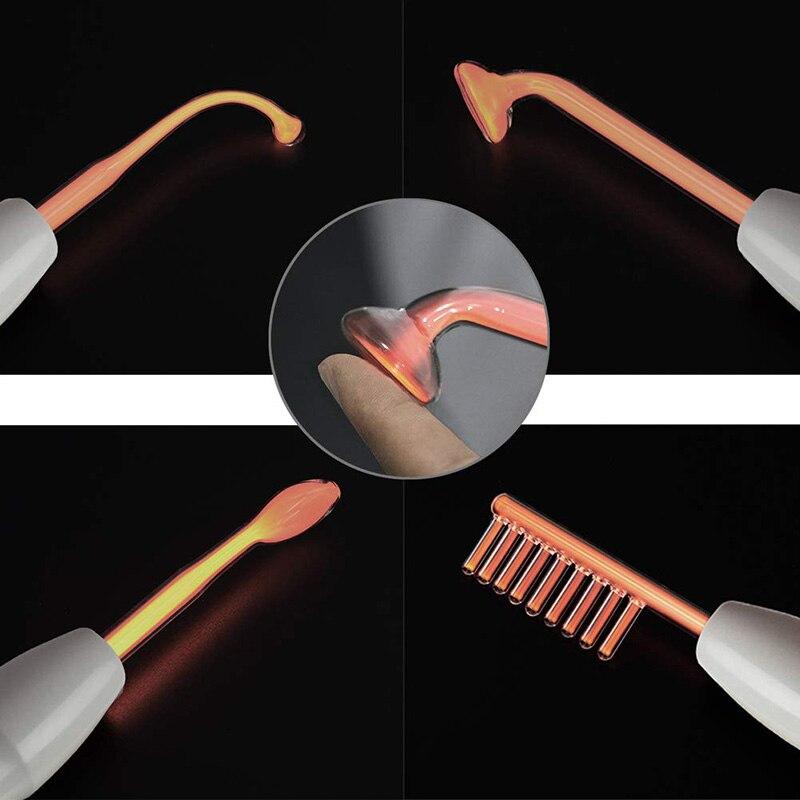 Darsonvāls, augstfrekvences ierīce, ar 4 maināmiem uzgaļiem