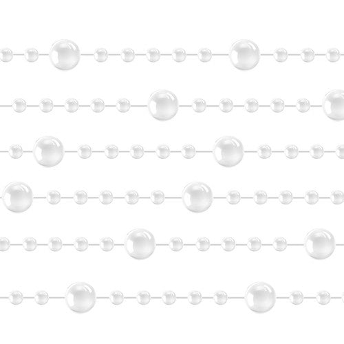 Ziemassvētku eglītes virtene - pērles 5m Ruhhy