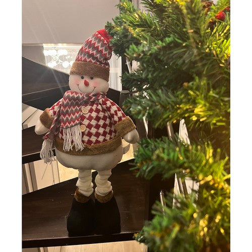 Ziemassvētku sniegavīrs - teleskopisks 105 cm Ruhhy