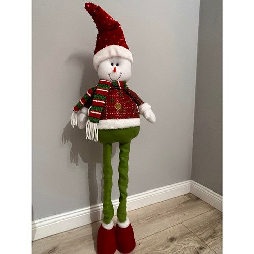 Ziemassvētku sniegavīrs - teleskopisks 95 cm Ruhhy