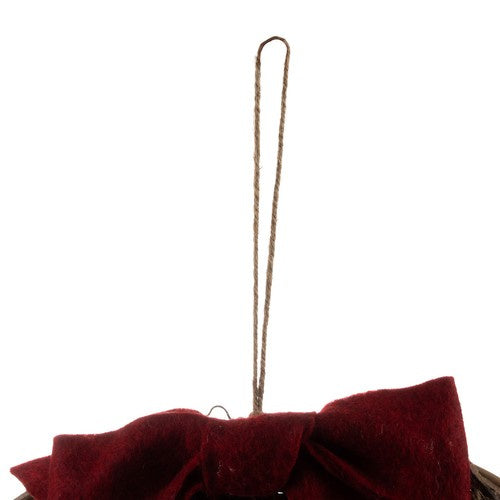 Ziemassvētku vainags durvīm - "elfs" Ruhhy