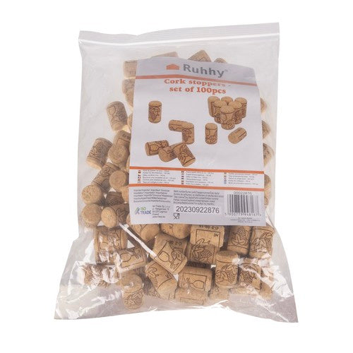 Vīna pudeļu korķi - 100 gab. Ruhhy