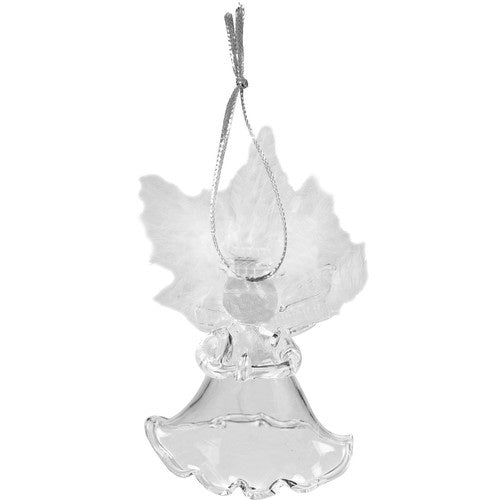 Caurspīdīgas rotaslietas - eņģeļi 6 gab. Ruhhy