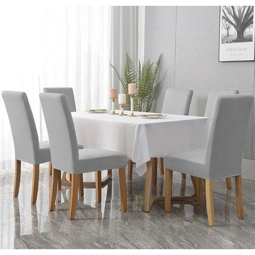 Krēsla pārvalks - pelēks samts Ruhhy