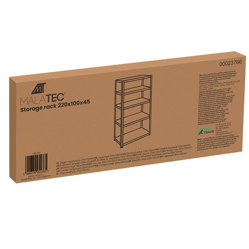 Noliktavas plaukts 220x100x45 Malatec