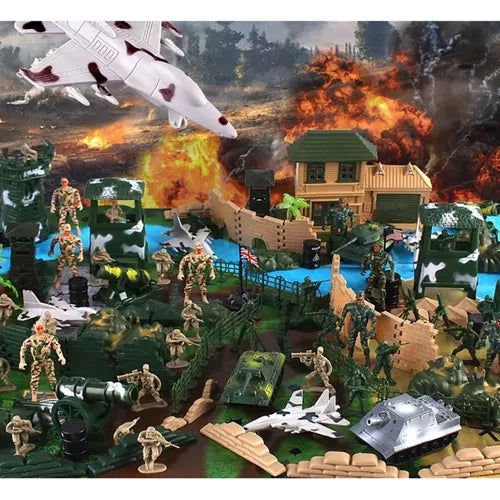 Militārā bāze 300 gabali