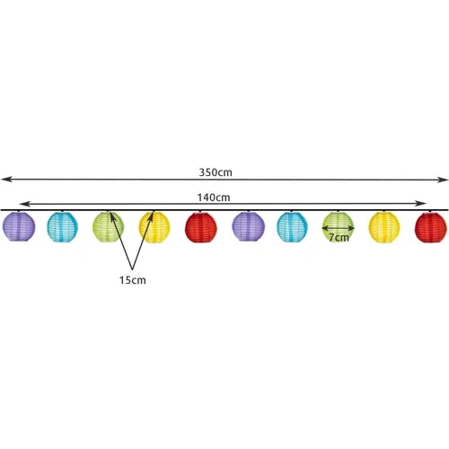 Saules vītne 3,5 m 2 V Ip44