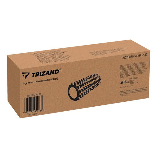 Jogas veltnis - masāžas veltnis (melns)