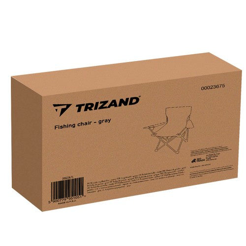 Makšķerēšanas krēsls pelēks