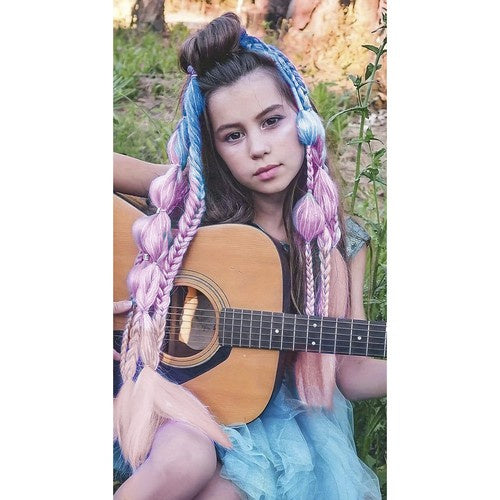 Sintētiskās matu ombre bizes Soulima