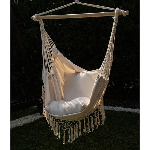 Šūpuļtīkls - Brazīlijas krēsls bēšā krāsā Gardlov