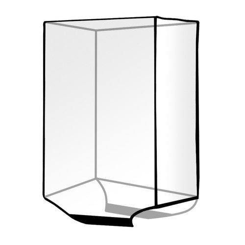 Trizand 23922 caurspīdīgs čemodāna pārvalks