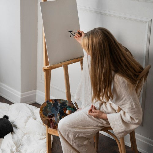 Gleznošanas audekls - 8 gabalu komplekts Maaleo