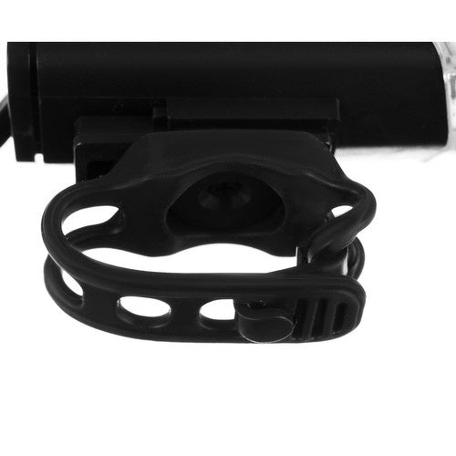 USB LED velosipēda lukturis + aizmugurējais lukturis