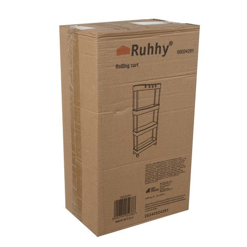 Virtuves/vannas istabas plaukts uz riteņiem Ruhhy