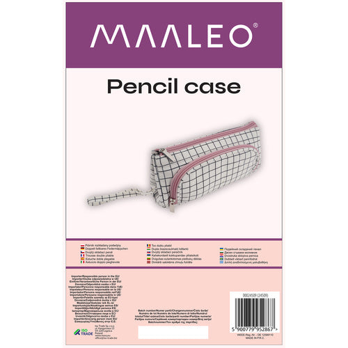 Divkāršs izvelkams zīmuļu maciņš Maaleo