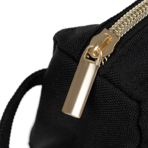 Dubultais izvelkamais zīmuļu maciņš - melns Maaleo