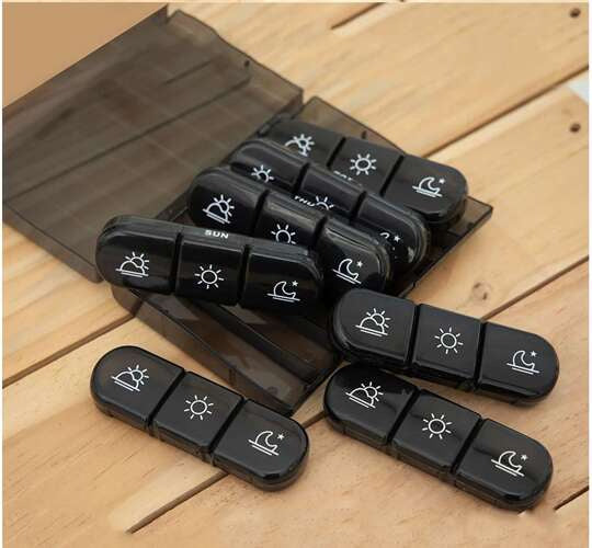 Medicīnas organizators — 7 dienu ruhhy