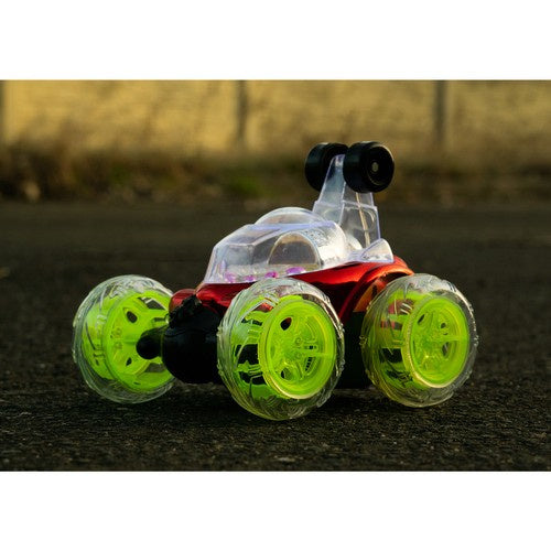 Akrobātu automašīna "Crazy Twister" sarkana