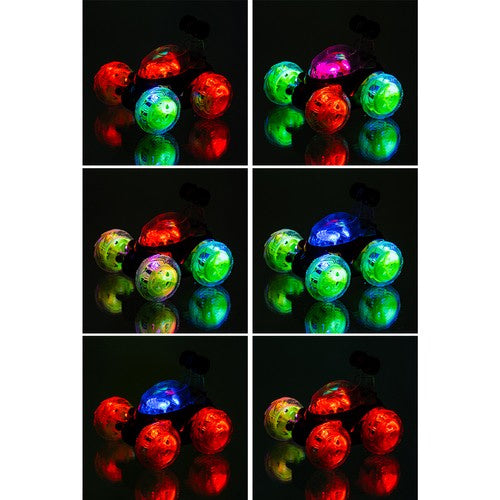 Akrobātu automašīna "Crazy Twister" sarkana