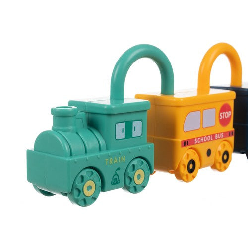 Izglītojoša puzle - Rotaļu automašīna