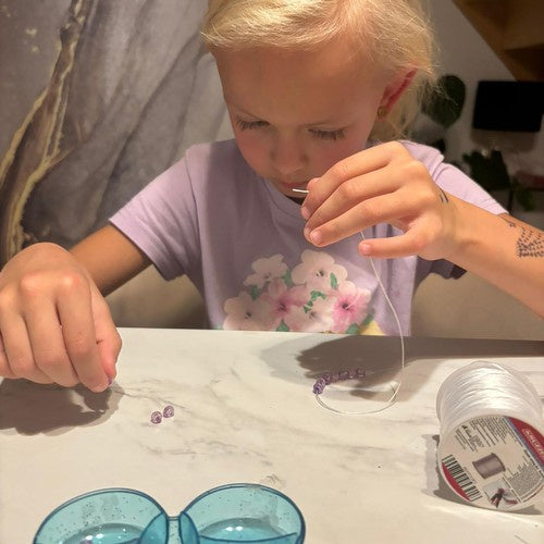 Elastīgā lente rokassprādžu izgatavošanai - 40 m Kruzzel