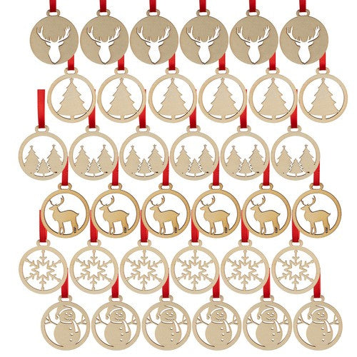 Koka bumbiņas - 36 gab. Ruhhy