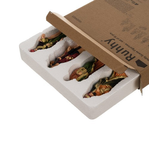 Ziemassvētku figūriņas Kristus dzimšanas ainai - 10 gabalu komplekts Ruhhy