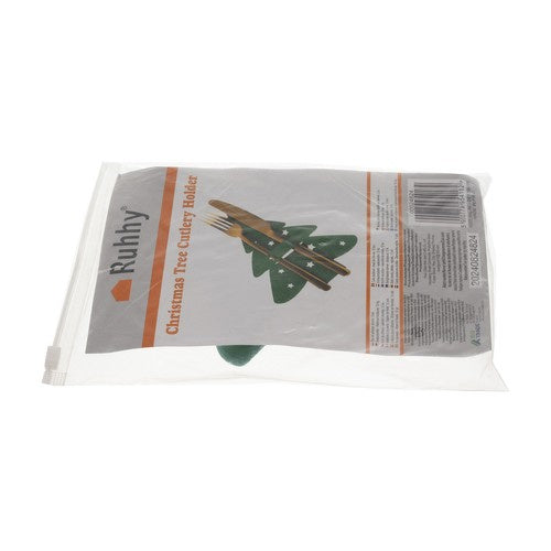 Galda piederumu maciņš - Ziemassvētku eglītes 12 gab. Ruhhy